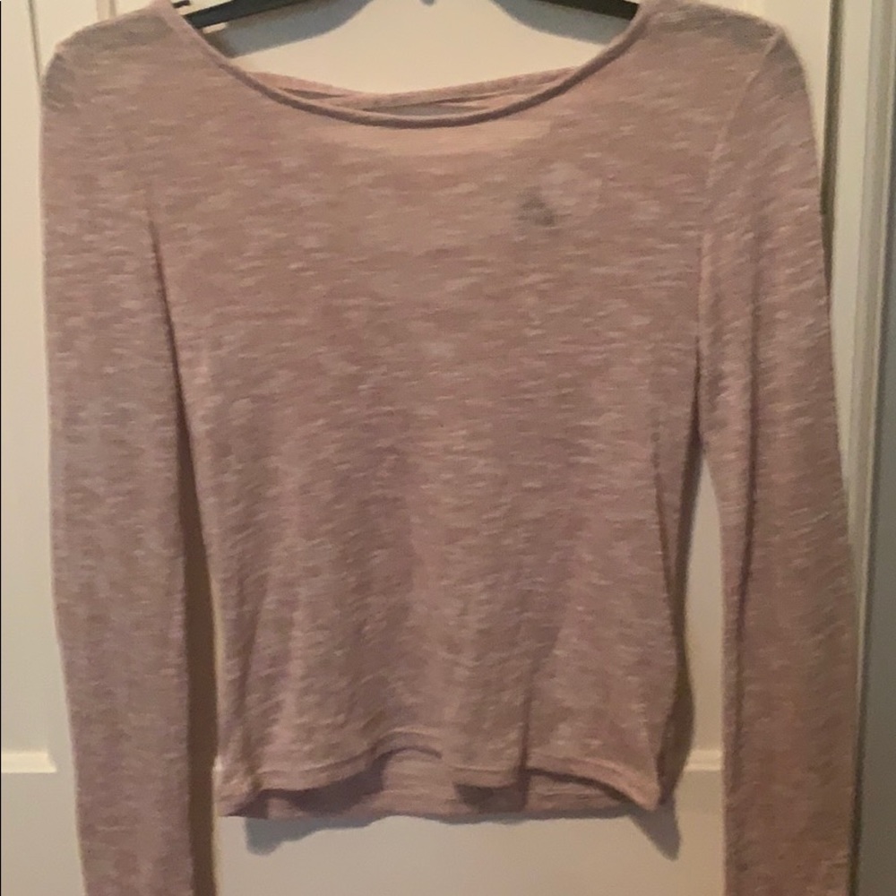 Rose gold sweater